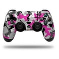 thumbnail image 1 of Skin Wrap for Sony PS4 Dualshock Controller Sexy Girl Silhouette Camo Hot Pink Fuschia (CONTROLLER NOT INCLUDED), 1 of 3