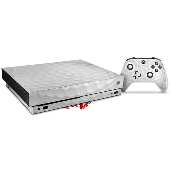 Skin Wrap for XBOX One X Console and Controller Golf Ball