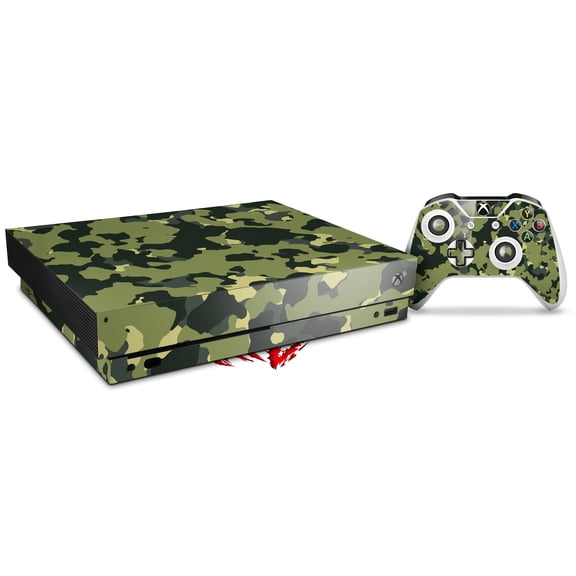 Skin Wrap for XBOX One X Console and Controller WraptorCamo Old School Camouflage Camo Army