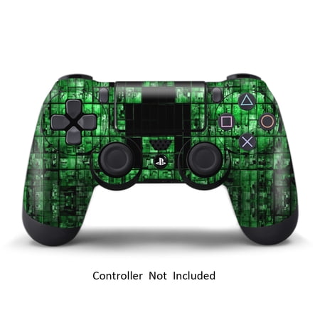 Skin for PS4 Controller Vinyl Playstation 4 Gamepad Decal Wireless DualShock 4 Remote Decal Green Digicamo