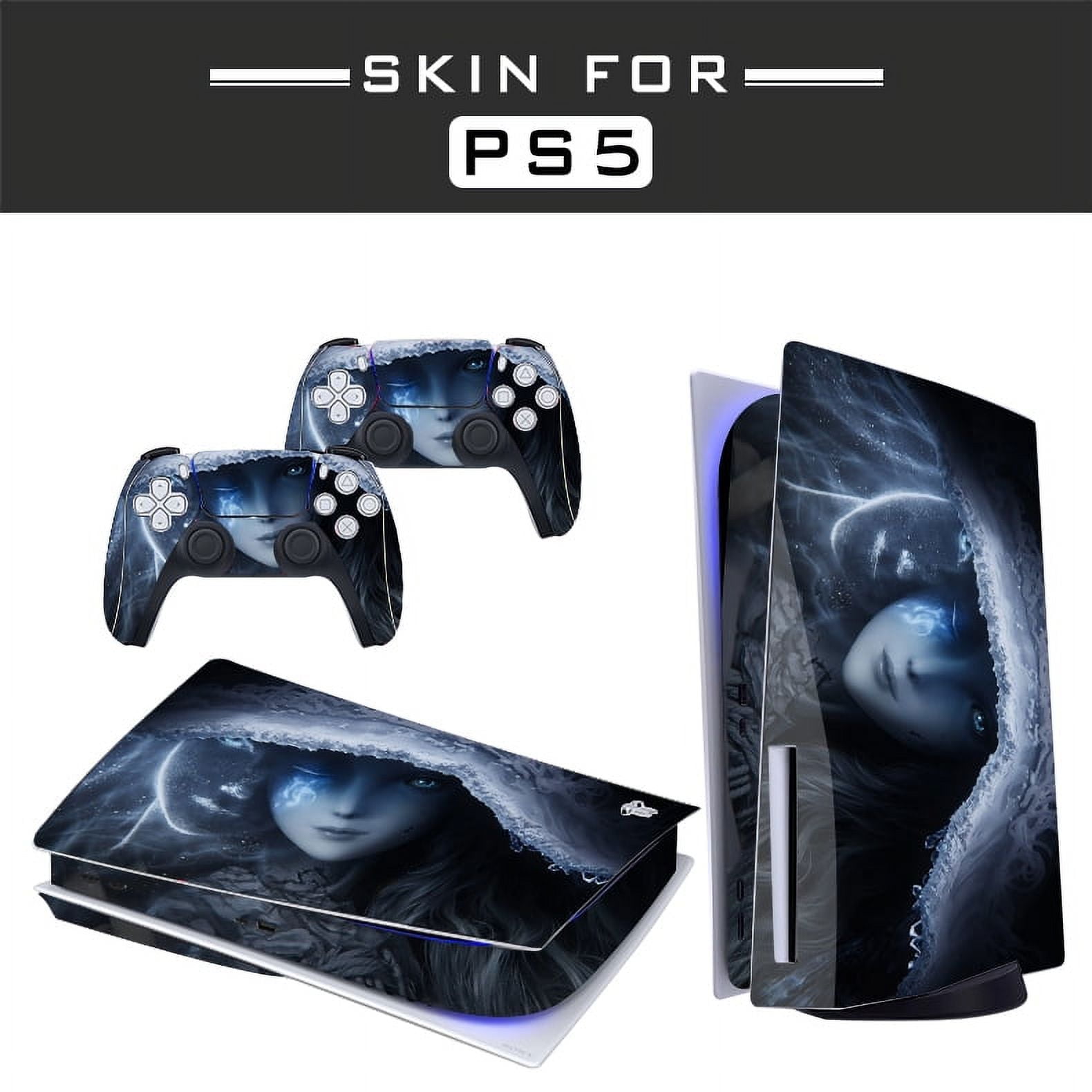 Skin for PS5 Disk Edition Console and Controller Vinyl Cover