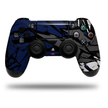 Skin for Sony PS4 Dualshock Controller PlayStation 4 Original Slim and Pro Baja 0040 Blue Navy (CONTROLLER NOT INCLUDED)