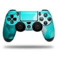 thumbnail image 1 of Skin for Sony PS4 Dualshock Controller PlayStation 4 Original Slim and Pro Bokeh Hex Neon Teal (CONTROLLER NOT INCLUDED), 1 of 3