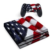 Skin for Sony PS4 Pro Console Decal Stickers Skins Cover -US Flag USA America