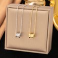 thumbnail image 1 of Skin-friendly Simple Fashion High-end Non-fading Titanium Steel Necklace, 1 of 2