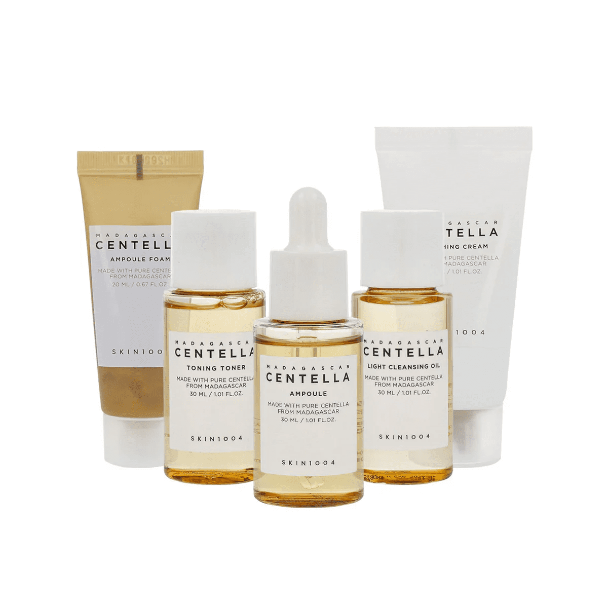 DreamWorks Madagascar Centella Travel Kit, 5-Piece Skincare Set