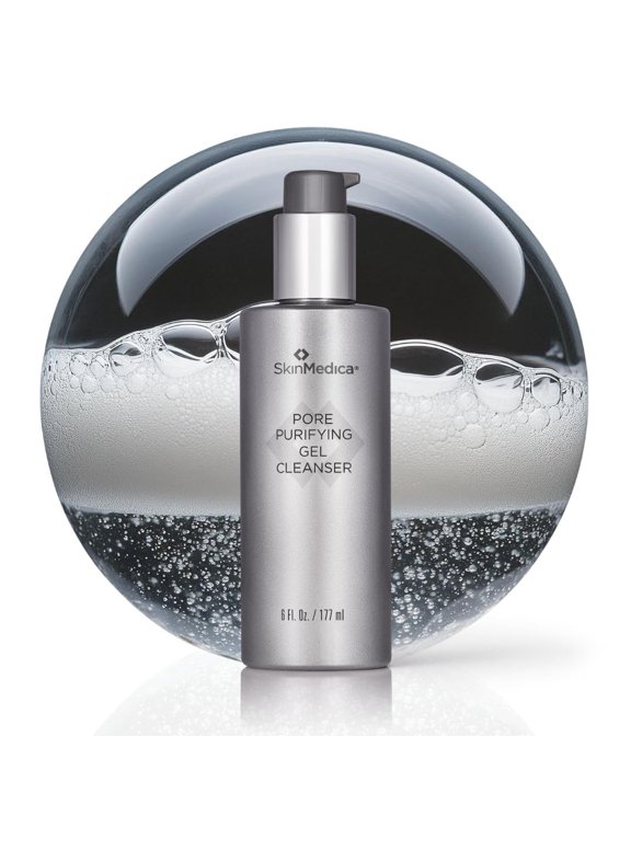 Pore Purifying Gel Cleanser - This Pore Cleaning Gel Cleanser with Clinically Proven Ingredients Dissolves Makeup, Oil, and Impurities, While Purifying Pores, 6 Fl Oz C80