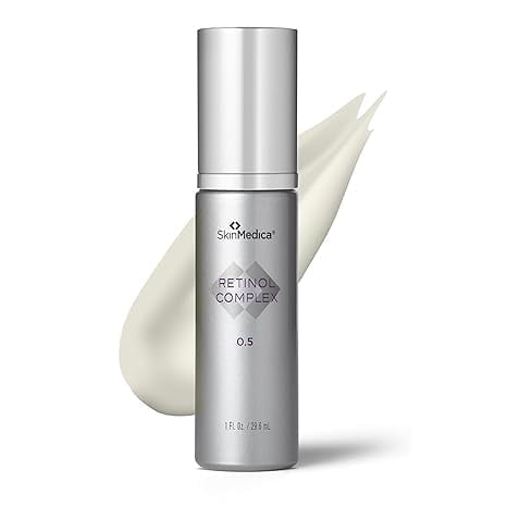 SkinMedica Retinol 0.5 Complex - Retinol Serum for Face Age-Defying Advanced Retinol Cream That Renews Skin and Diminishes the Appearance of Fine Lines and Wrinkles 1 Fl Oz