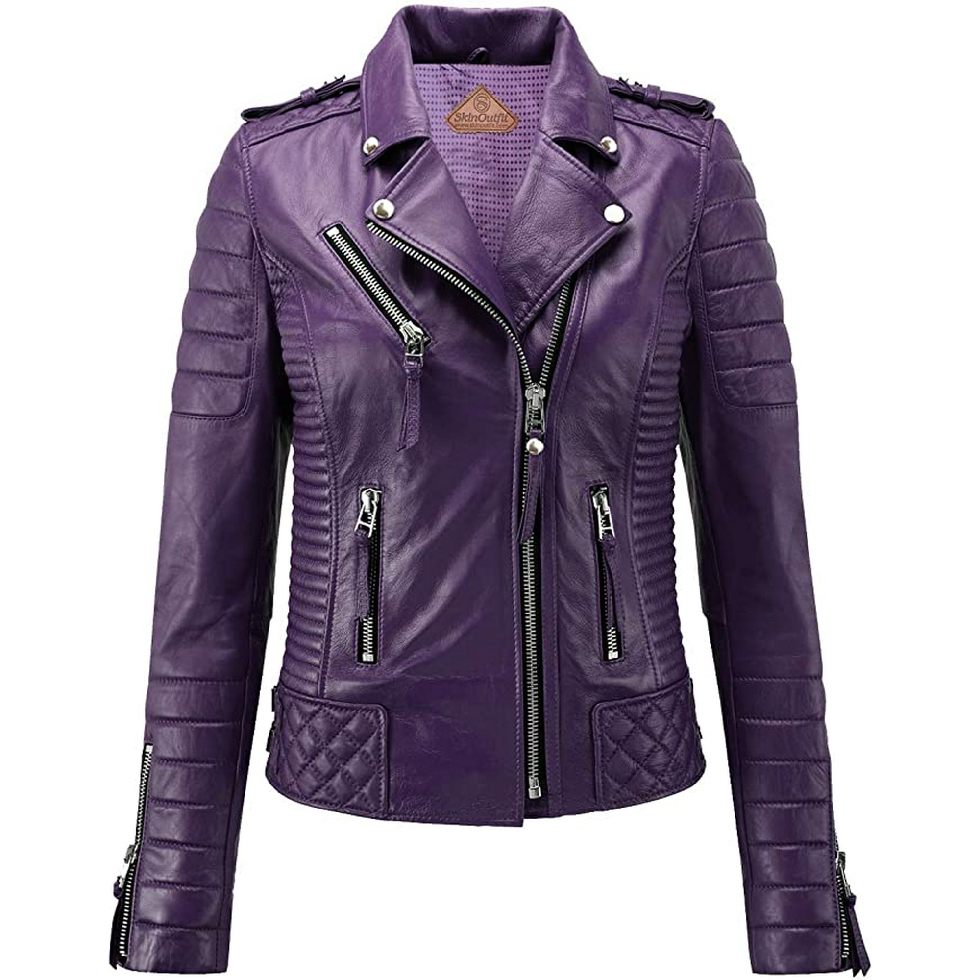 Skinoutfit Women's Biker Leather Jacket