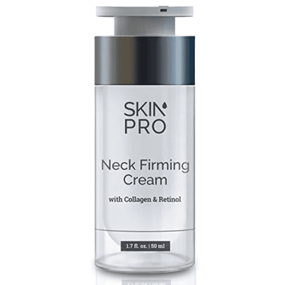SkinPro Neck Firming Cream, Neck Cream for Tightening, Neck Firming Cream with Retinol Serum for Extra Skin Tightening, Marine Collagen Cream with Peptides for Neck