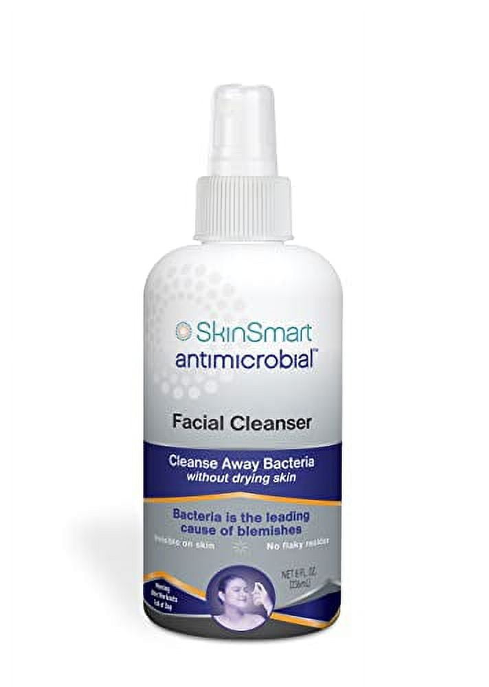 SkinSmart Medicated NonToxic Face Wash, Targeting Acne and Bacteria