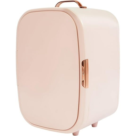 Skincare Fridge 12L Mini Fridge for Bedroom, Portable Cooler & Warmer Compact Refrigerator for Cosmetics Skin Care, Adjustable Layouts & Low Noise