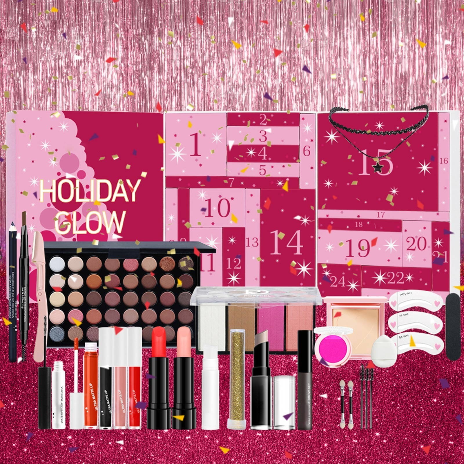 Skincare Gift Set Advent Calendar For Women Makeup Set Gift Box