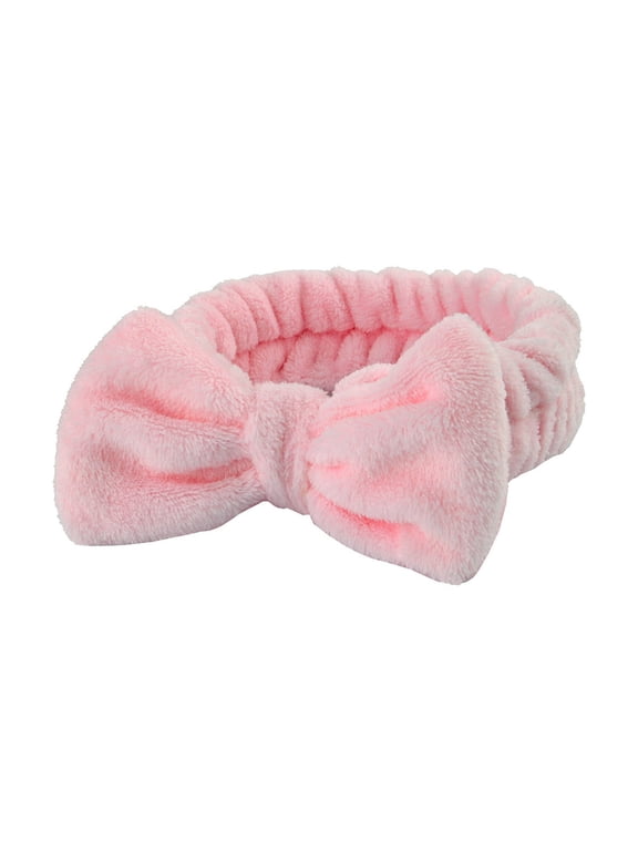 Skincare Headband, Soft Spa Makeup band with Cute Bow for Washing Face Facial Mask Showers