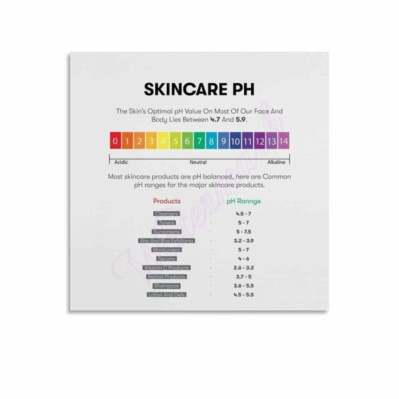 Skincare Ph Beauty Salon Skincare Maintenance Posters (3) Canvas Painting Wall Art Poster for Bedroom Living Room Decor