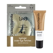 Skincyclopedia Under Eye Treatment Set, Caffeine & Matrixyl 3000 Pro Eye Cream, Hydrogel Eye Patches for Dark Circles, Under Eye Solution for Wrinkles, Dark Spots & Texture Repair