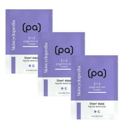 Skincyclopedia Sheet Mask, Peptide & Polyglutamic Face Mask, Anti-Blemish Solution, Anti-Aging Deep Moisturizer & Hydration, Plump Skin Booster, Reduce Wrinkles, Skin Brightener Complexion. 3 Pack