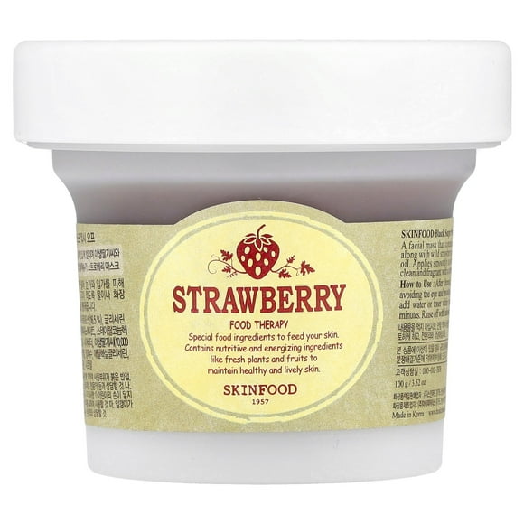 SKINFOOD Black Sugar Strawberry Mask Wash Off