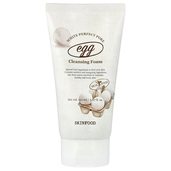 Skinfood Egg White Perfect Pore Cleansing Foam, 5.07 fl oz (150 ml)