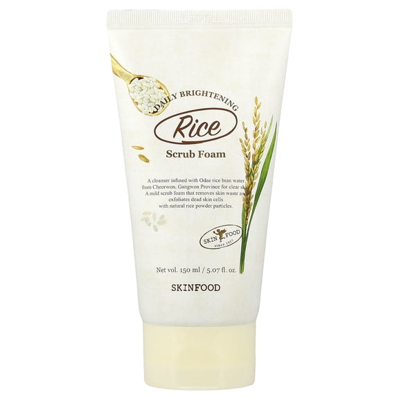 Skinfood Rice Daily Brightening Scrub Foam 150ml
