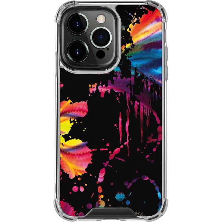 Skinit Abstract Art Chromatic Splatter Black iPhone 14 Pro Clear Case -  Walmart.com