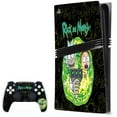 thumbnail image 1 of Skinit Adult Swim Rick and Morty Portal Travel PS5 Pro Bundle Skin, 1 of 4