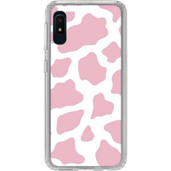 Skinit Animal Prints Pink Cow Print Galaxy A10e Clear Case