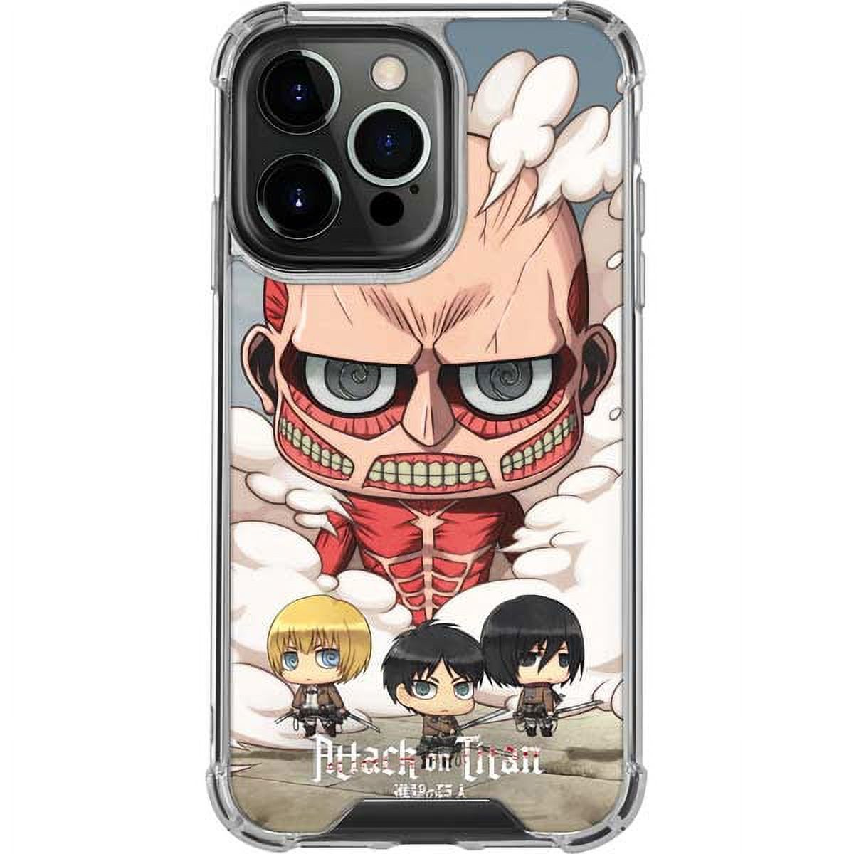 Skinit Anime Attack On Titan Logo Galaxy S21 5G Clear Case