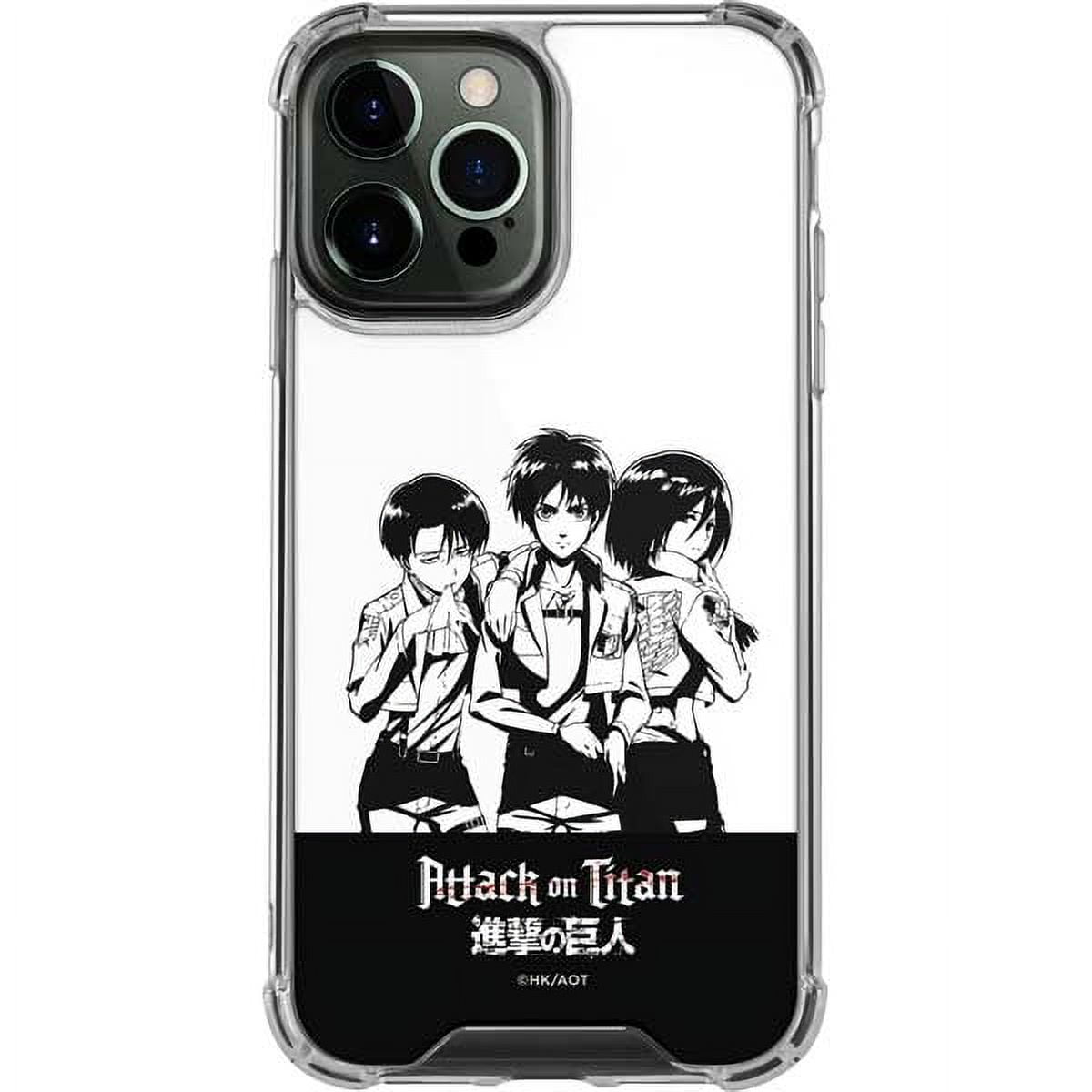 Skinit Anime Attack On Titan Posse iPhone 14 Pro Max Clear Case 