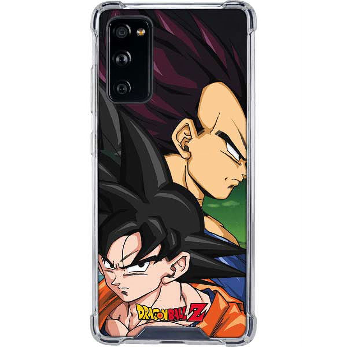 Skinit Anime Dragon Ball Z Goku & Vegeta Galaxy S20 FE Clear Case