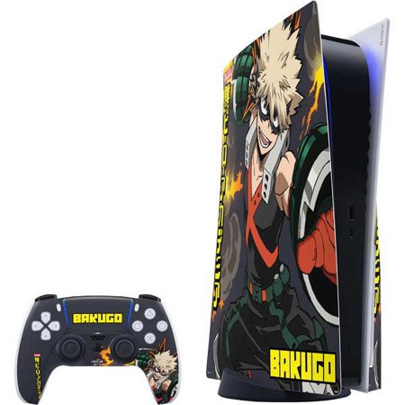 Skinit Anime Katsuki Bakugo PS5 Bundle Skin