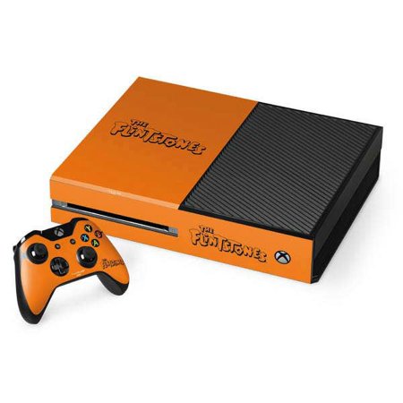 Skinit Cartoons The Flintstones Outline Xbox One Console and Controller Bundle Skin