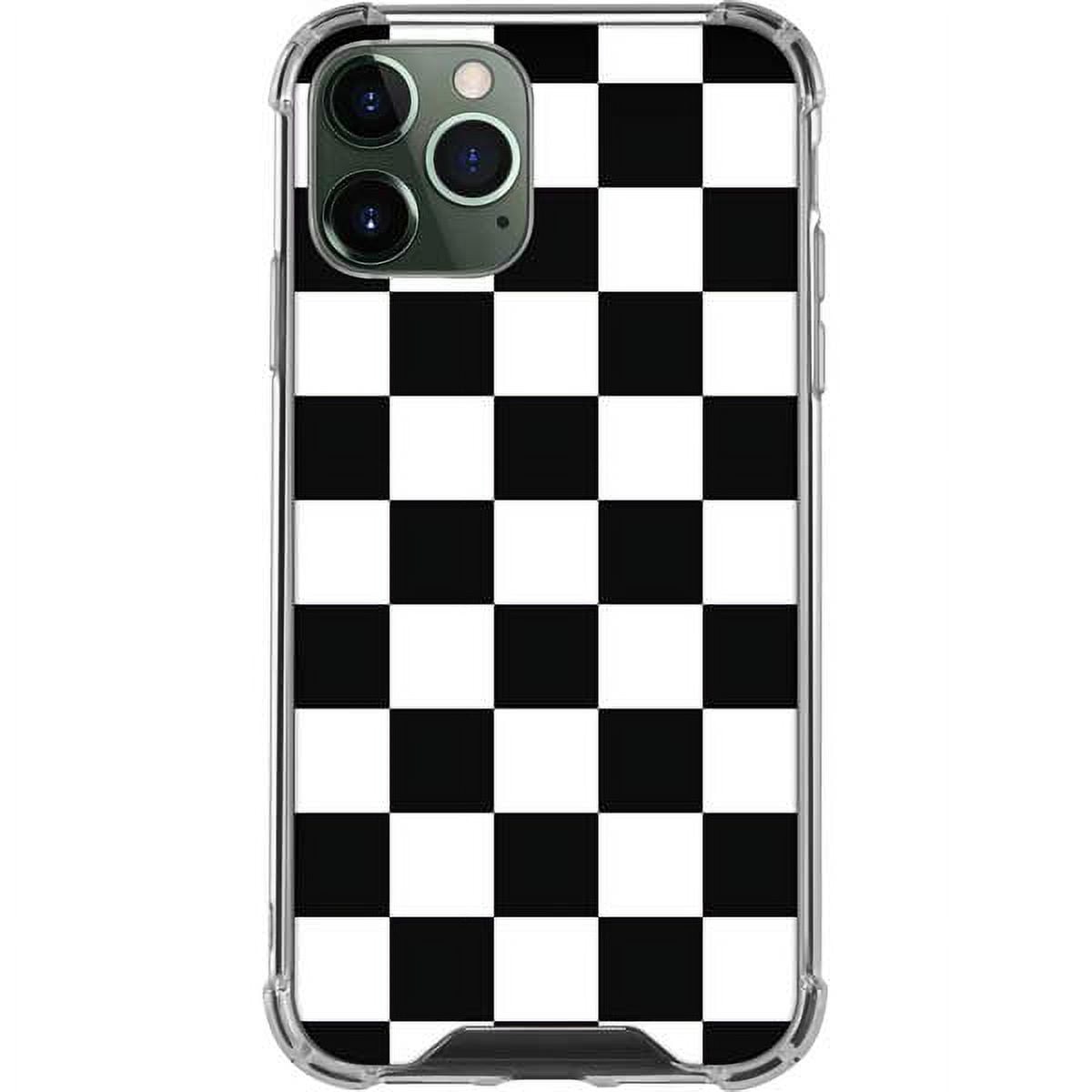 iPhone 12 Pro Max Checkered Pattern Back Cover & Case