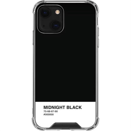 Skinit Color Palette Midnight Black iPhone 13 Clear Case