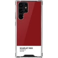 thumbnail image 1 of Skinit Color Palette Scarlet Red Galaxy S22 Ultra Clear Case, 1 of 4