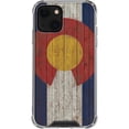 thumbnail image 1 of Skinit Countries of the World Colorado Flag Dark Wood iPhone 14 Plus Clear Case, 1 of 4