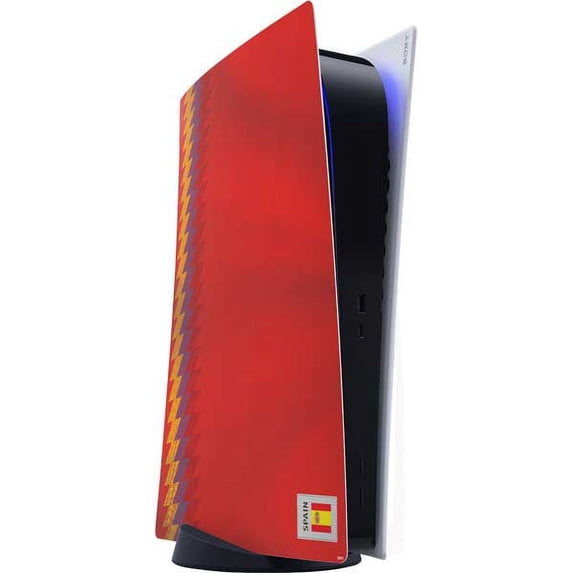 Skinit Countries of the World Spain Soccer Flag PS5 Digital Edition Console Skin