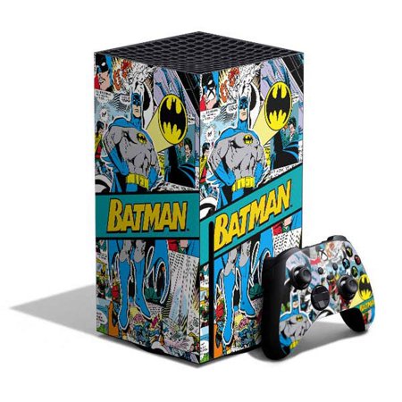 Skinit DC Comics Batman Comic Book Xbox Series X Bundle Skin