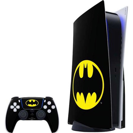 Skinit DC Comics Batman Official Logo PS5 Bundle Skin