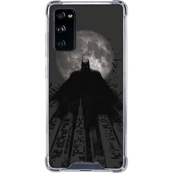 Skinit DC Comics Batman with Moon Galaxy S20 FE Clear Case