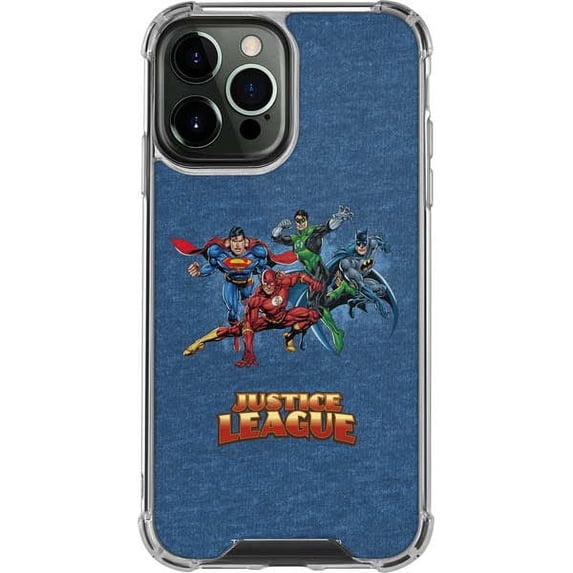 Skinit DC Comics Justice League Heroes iPhone 14 Pro Max Clear Case