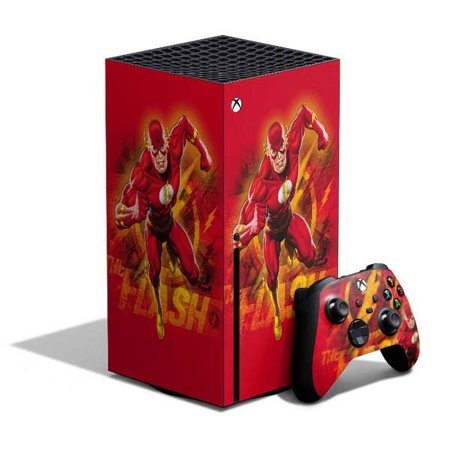 Skinit DC Comics Ripped Flash Xbox Series X Bundle Skin