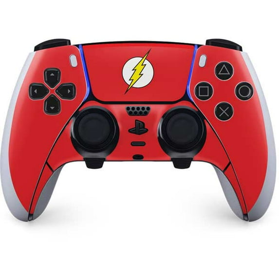Skinit DC Comics The Flash Original Emblem PS5 DualSense Edge Pro Controller Skin