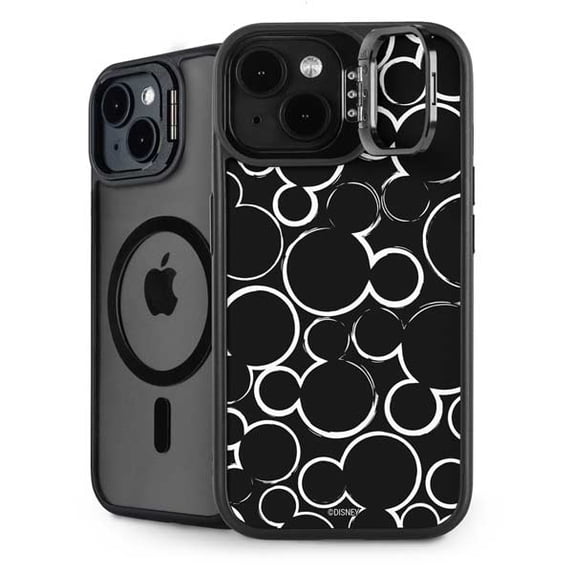 Skinit Disney Mickey Mouse Logo Pattern iPhone 14 Plus Kickstand Case