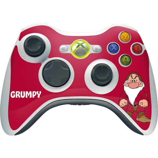 Skinit Disney Snow White Grumpy Dwarf Xbox 360 Wireless Controller Skin ...