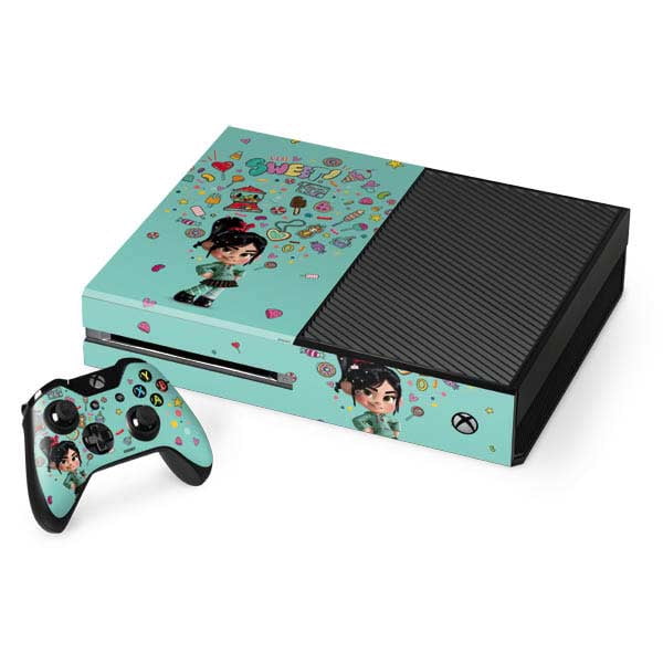 Skinit Disney Wreck-it Ralph Vanellope Sugar Icons Xbox One Console and ...