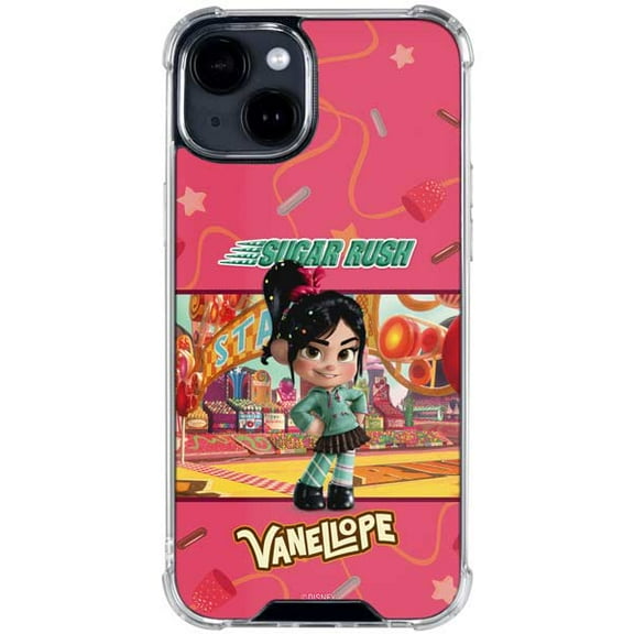 Skinit Disney Wreck-it Ralph Vanellope Sugar Rush iPhone 15 Plus Clear Case