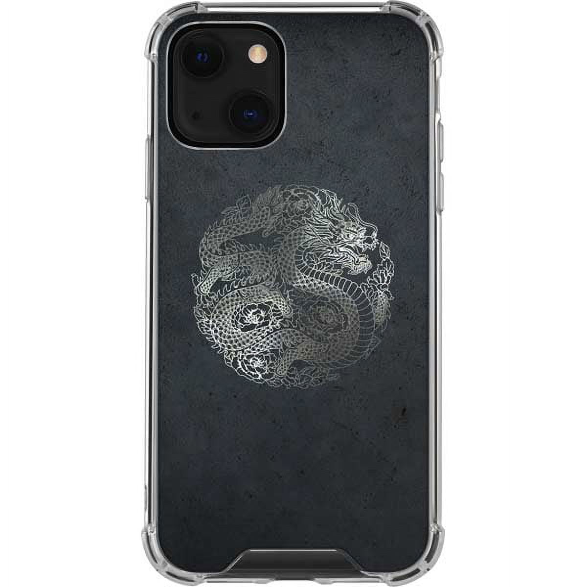 Skinit Fantasy & Dragons Chinese Black Dragon iPhone 13 Clear Case ...