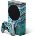 thumbnail image 1 of Skinit Geode Turquoise Watercolor Geode Xbox Series S Bundle Skin, 1 of 4