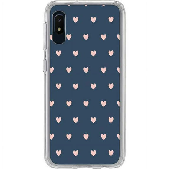 Skinit Hearts Blue and Pink Hearts Galaxy A10e Clear Case